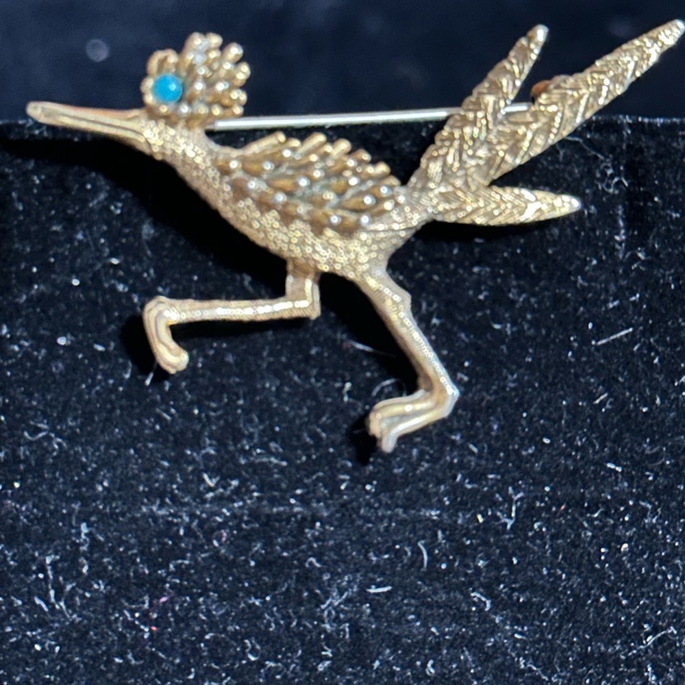Road Runners Brooch